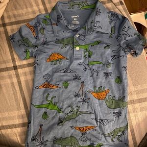 NWOT Toddler polo dinosaurs
